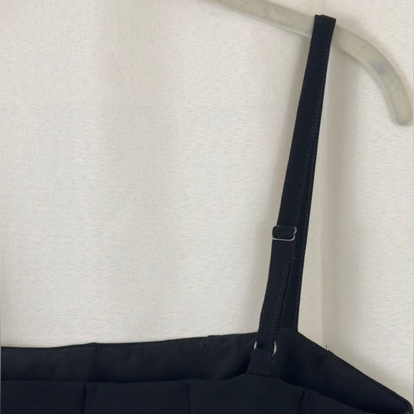 11 Honore Shayla Cropped Tank Top Black attached inner Shelf Bra  Size 1… - Picture 8 of 11